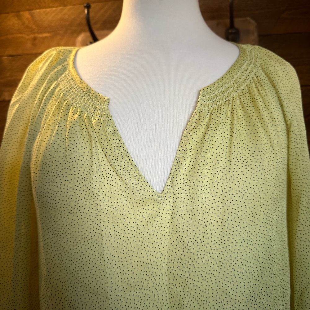 Loft Yellow Blouse